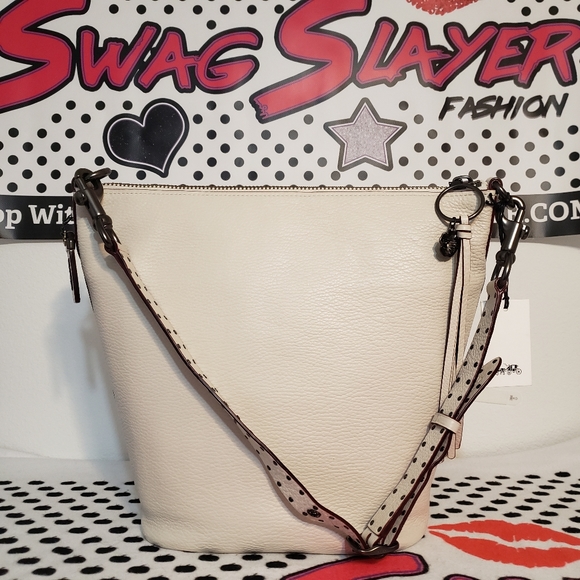 RARE Coach Bucket Bag with Rivets - Picture 3 of 11